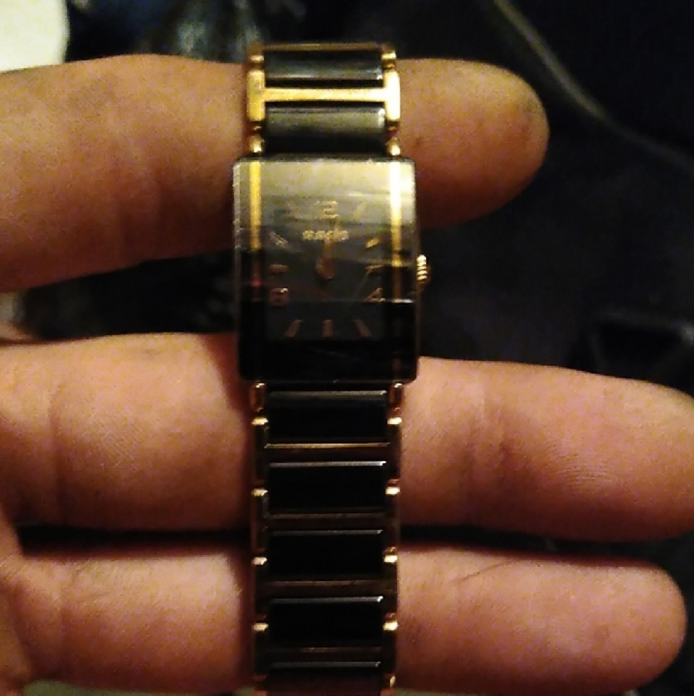 Rado Gold and Black Women's Watch